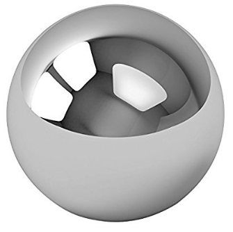1" Chrome comparator ball